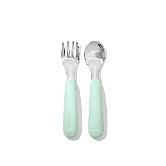 Oxo Fork & Spoon Set - Opal