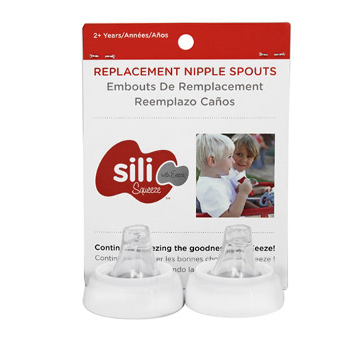 Sili Squeeze with Eeeze Replacement Spouts 2pk 2y+