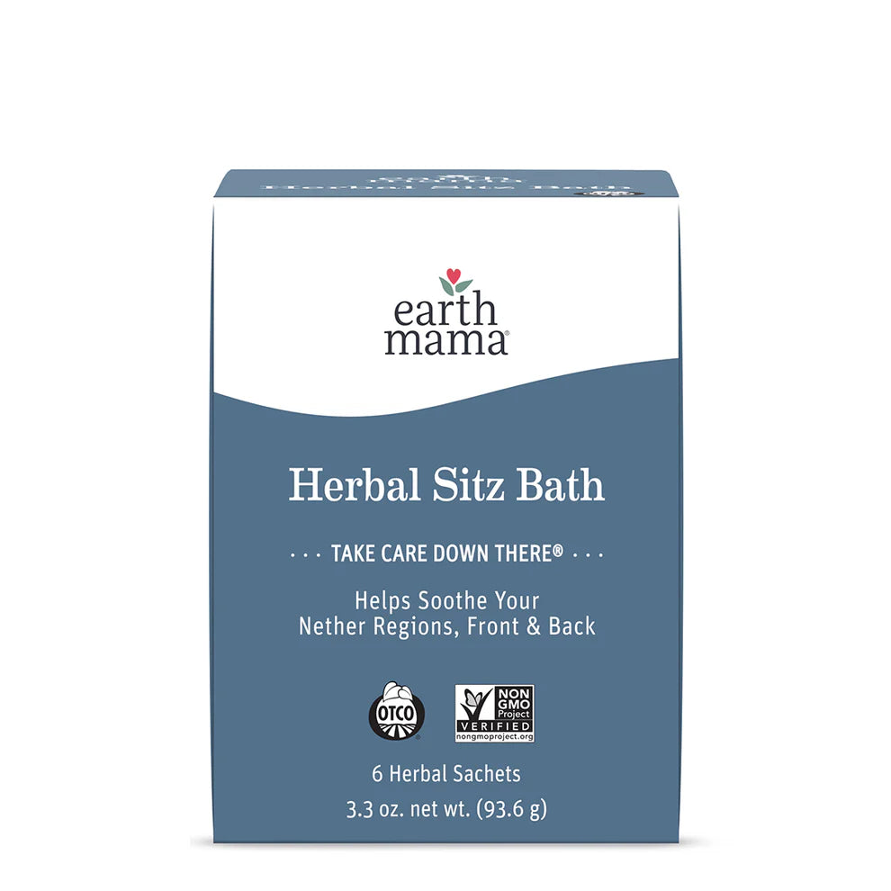Earth Mama Organic Herbal Sitz Bath 6 Pads (Dated 2025 Oct)