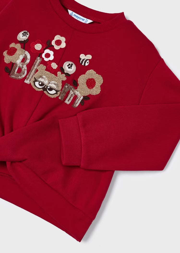 Mayoral Tulle Skirt Set - Rojo 4936