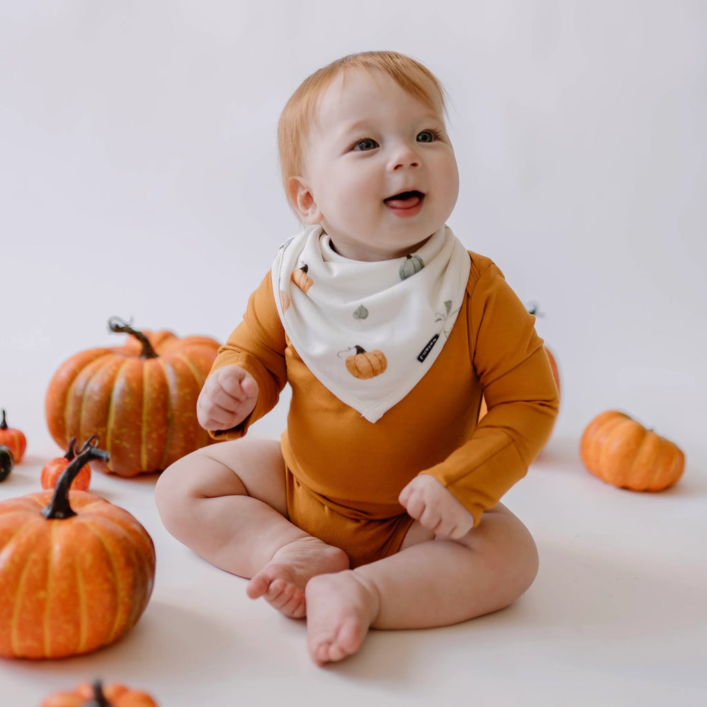 Belan.J Long Sleeve Onesie - Butternut