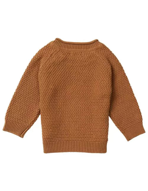 Noppies Boys Long Sleeve Pullover - Chipmunk