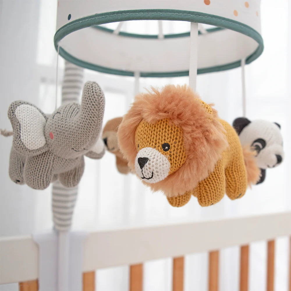 Living Textiles Music Mobile - Day At The Zoo