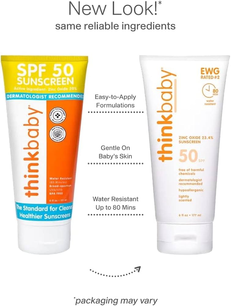 Thinkbaby Sunscreen Baby Spf 50+ 6oz