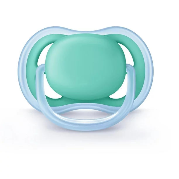 Avent Ultra Air Pacifier 2pk - Blue/Green 6-18M