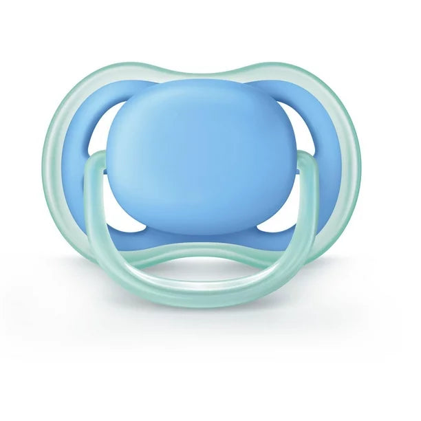 Avent Ultra Air Pacifier 2pk - Blue/Green 0-6M