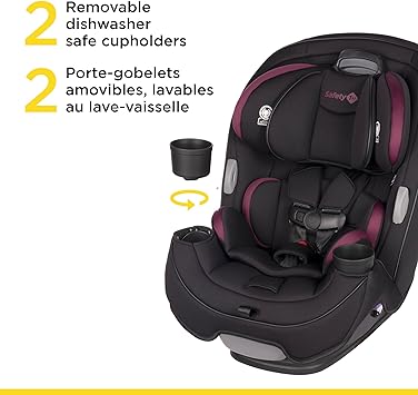 Safety 1st Grow and Go ARB All-in-One Convertible Car Seat - Winehouse