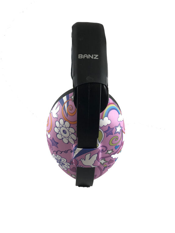 Banz Baby Mini Earmuffs Peace 0-2yrs