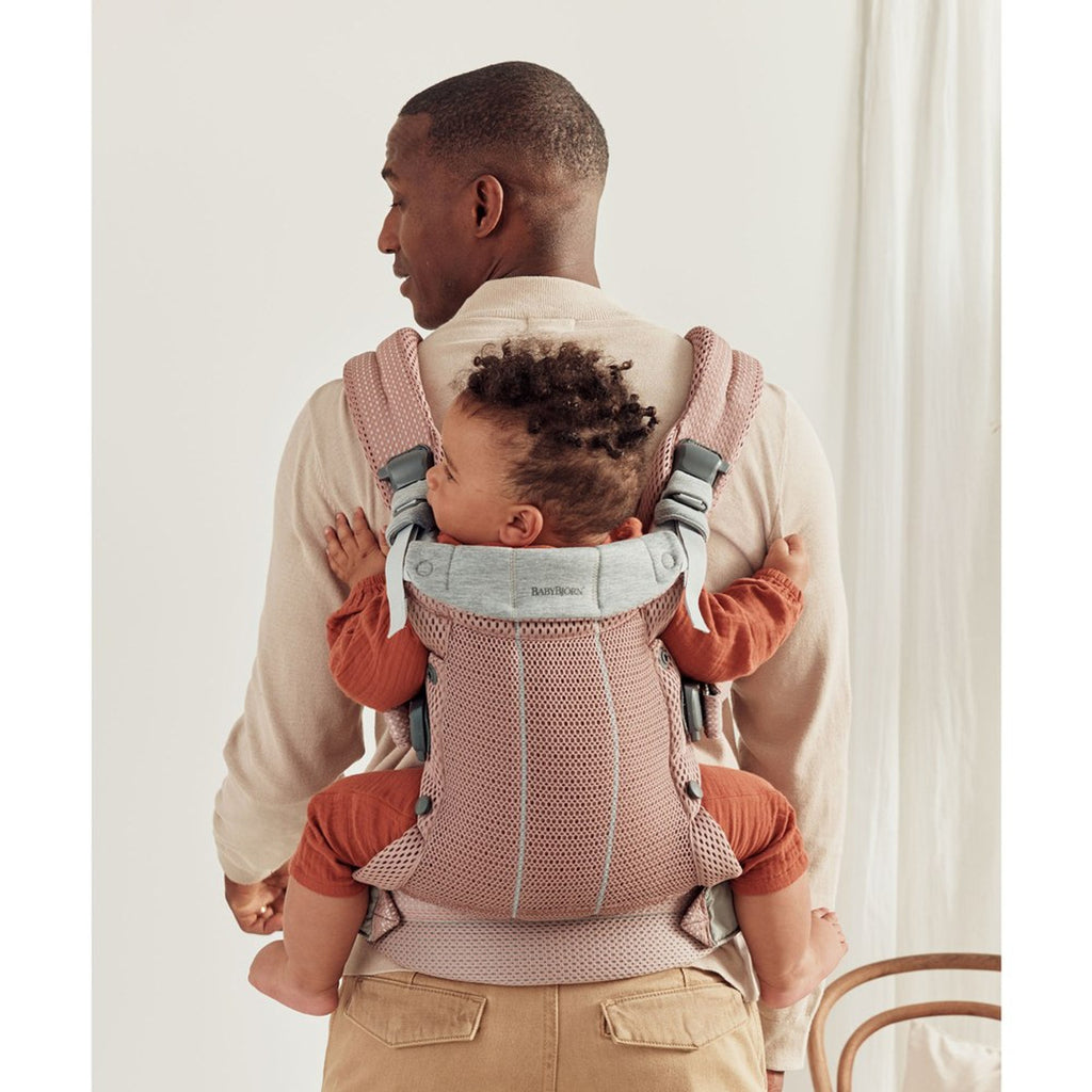 Baby Bjorn Carrier Harmony 3D Mesh - Dusty Pink 088003CA