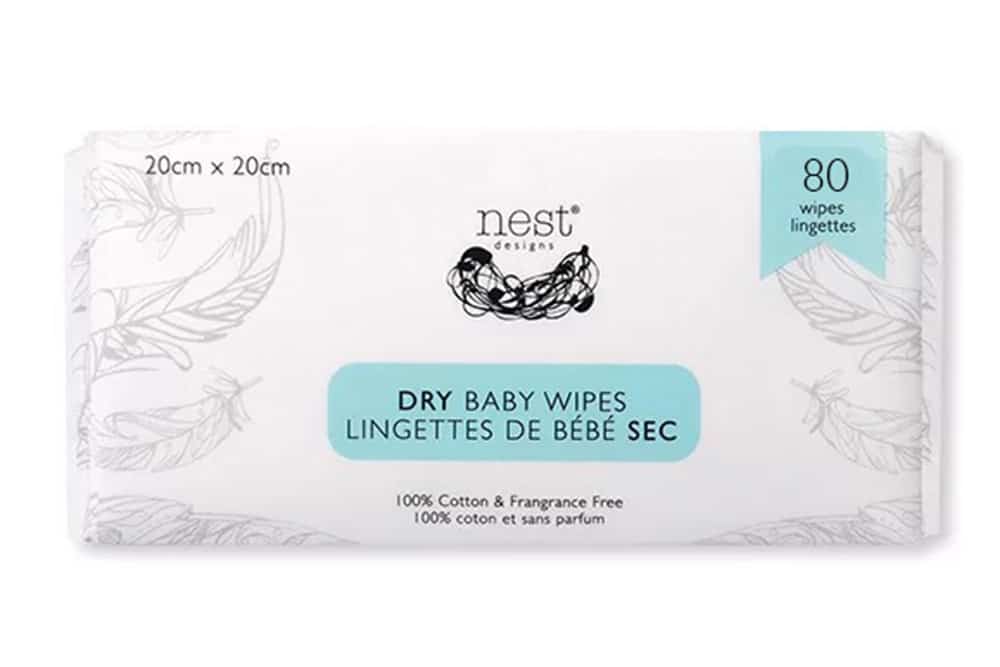 Nest Designs Cotton Dry Baby Wipe