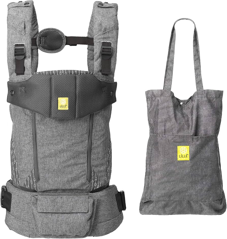 Lillebaby Serenity All Season Carrier - Argent (NO BOX)