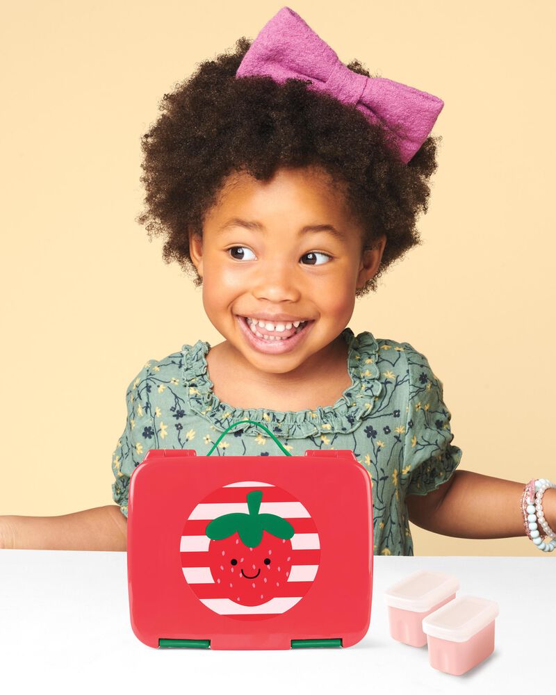 Skip Hop Spark Bento Lunch Box - Strawberry