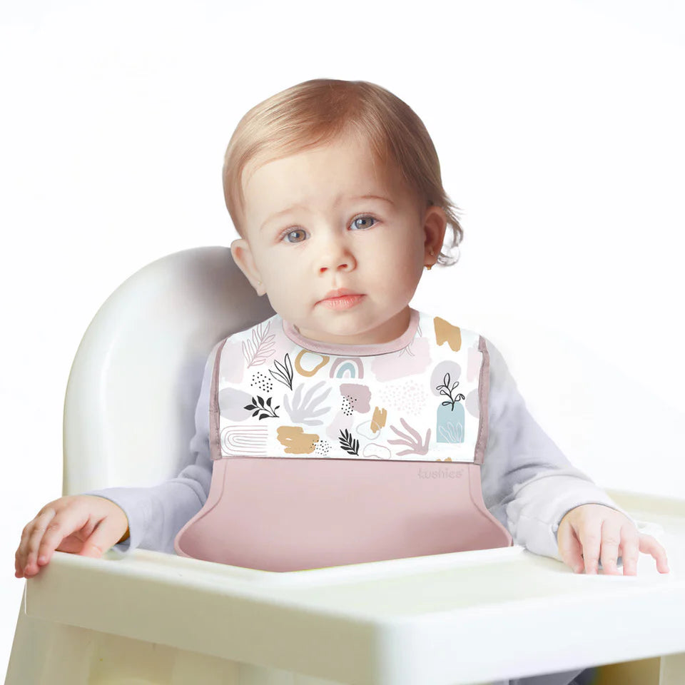 Kushies Silisoft Bib - Pixi Petals