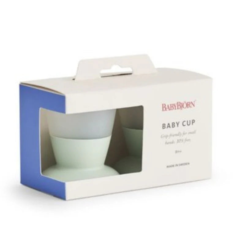 Bjorn Baby 2-pc Baby Cup - Powder Green 072161US
