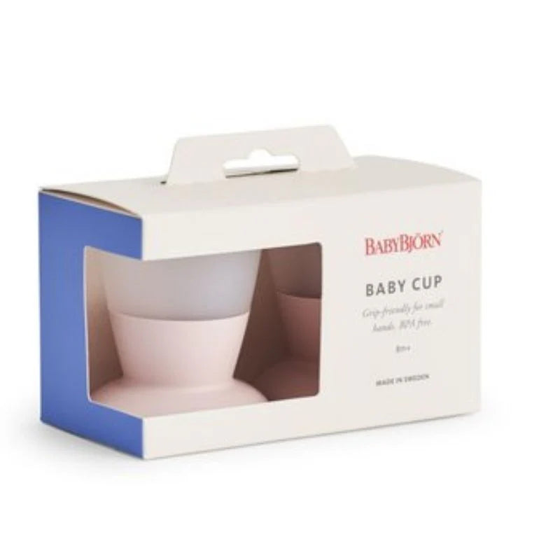 Bjorn Baby 2-pc Baby Cup - Powder Pink
