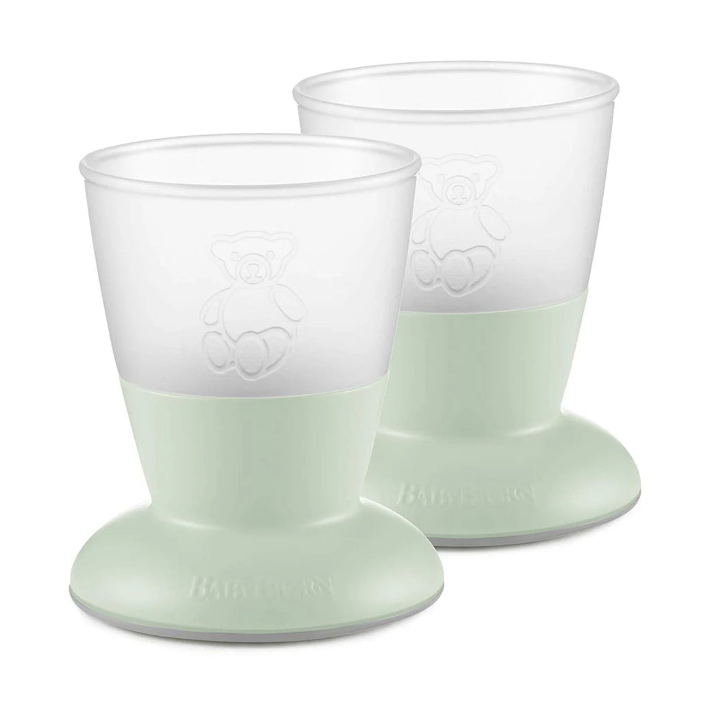 Bjorn Baby 2-pc Baby Cup - Powder Green 072161US