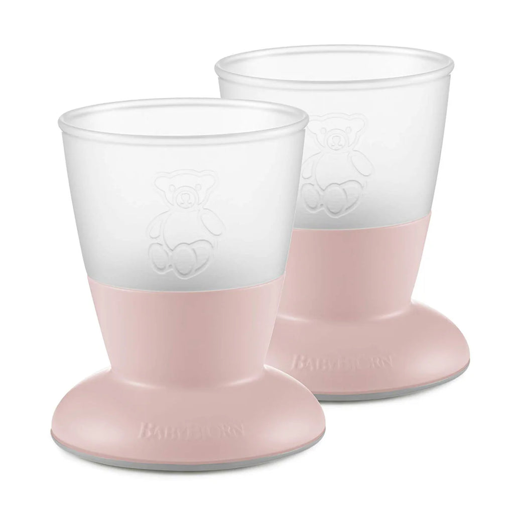 Bjorn Baby 2-pc Baby Cup - Powder Pink