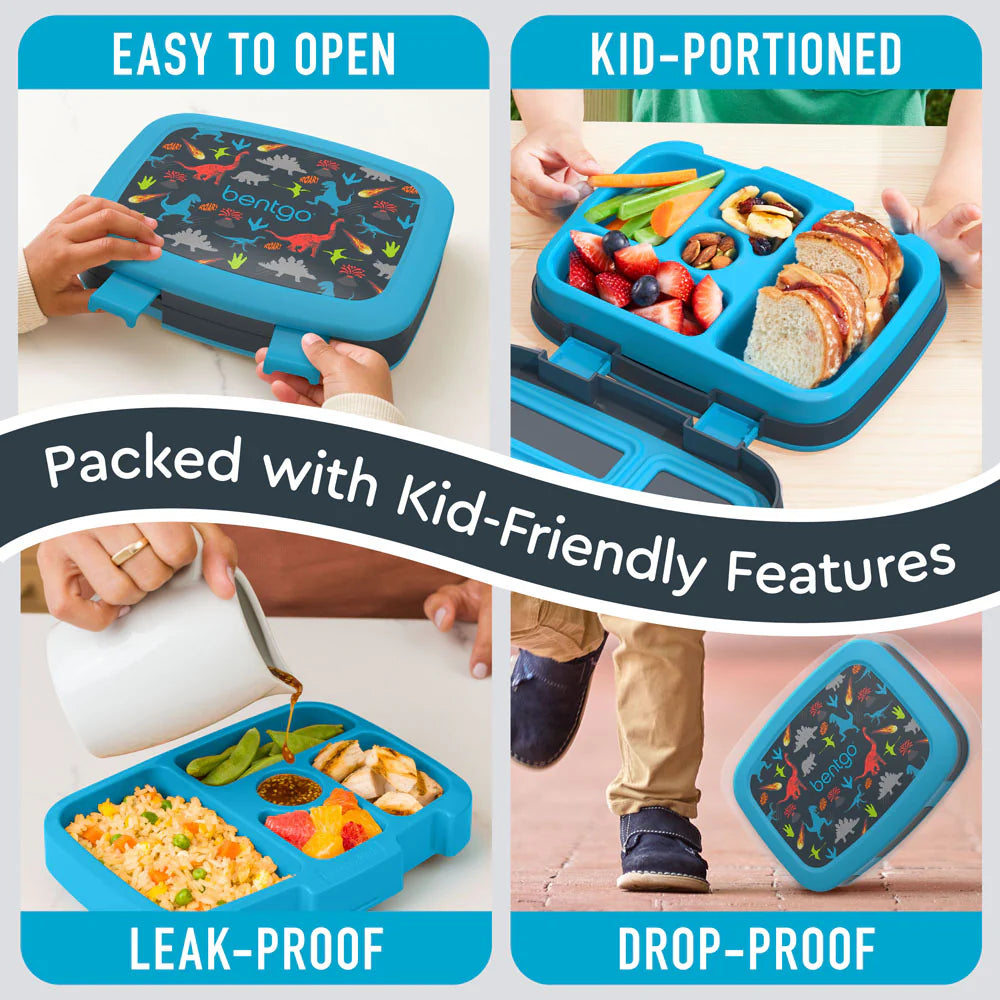 Bentgo Kids Print Lunchbox - Dino