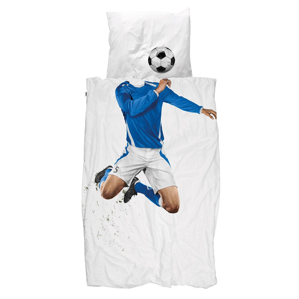 Snurk Duvet Cover Set Twin - Soccer