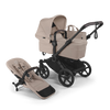 Bugaboo Donkey 6 Black/Desert Taupe Melange
