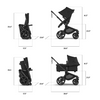 Bugaboo Fox 5 Renew Complete CA Black/Fern Green-Fern Green