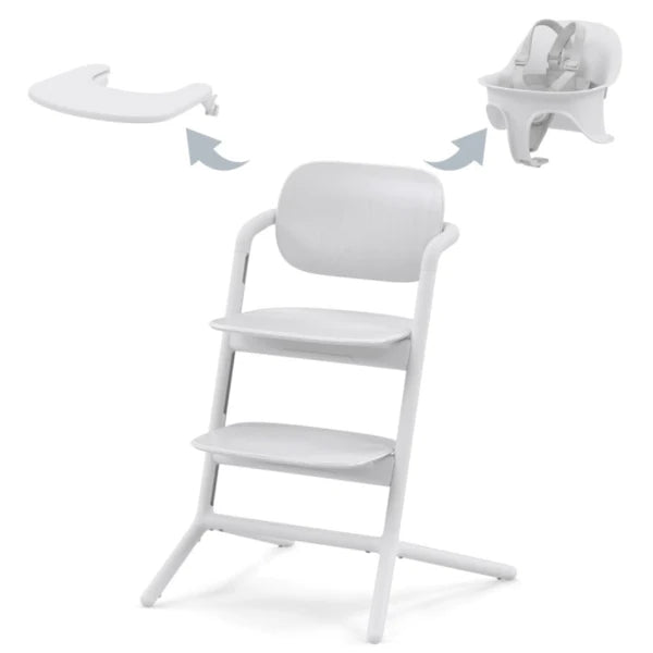 Cybex Lemo 3-in-1 High Chair - All White