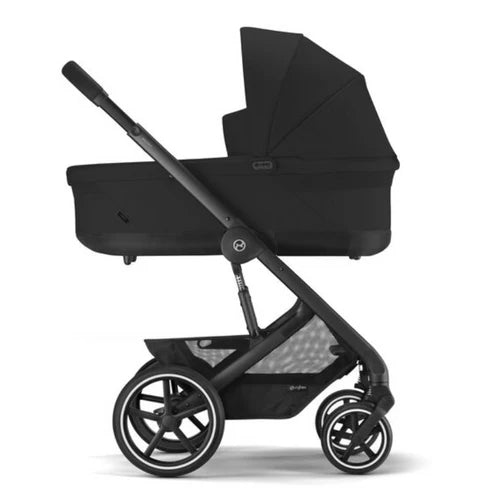 Cybex Balios S Lux 2 Stroller - Black Frame Moon Black Seat