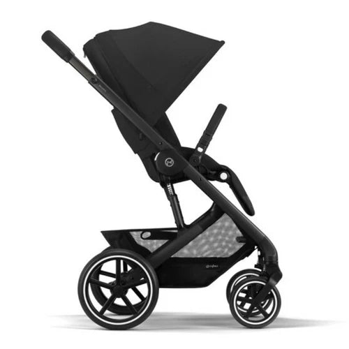 Cybex Balios S Lux 2 Stroller - Black Frame Moon Black Seat