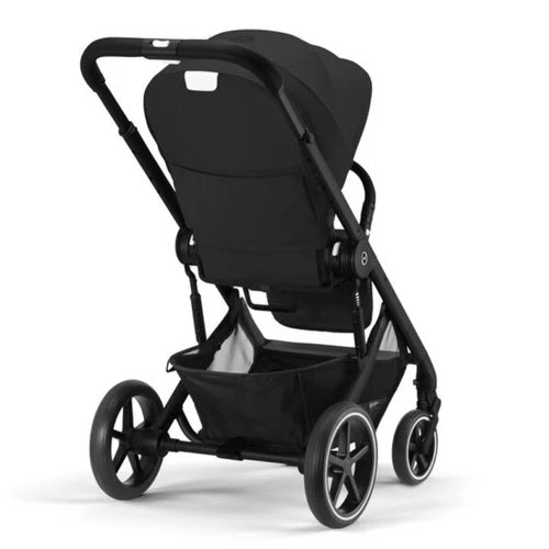 Cybex Balios S Lux 2 Stroller - Black Frame Moon Black Seat