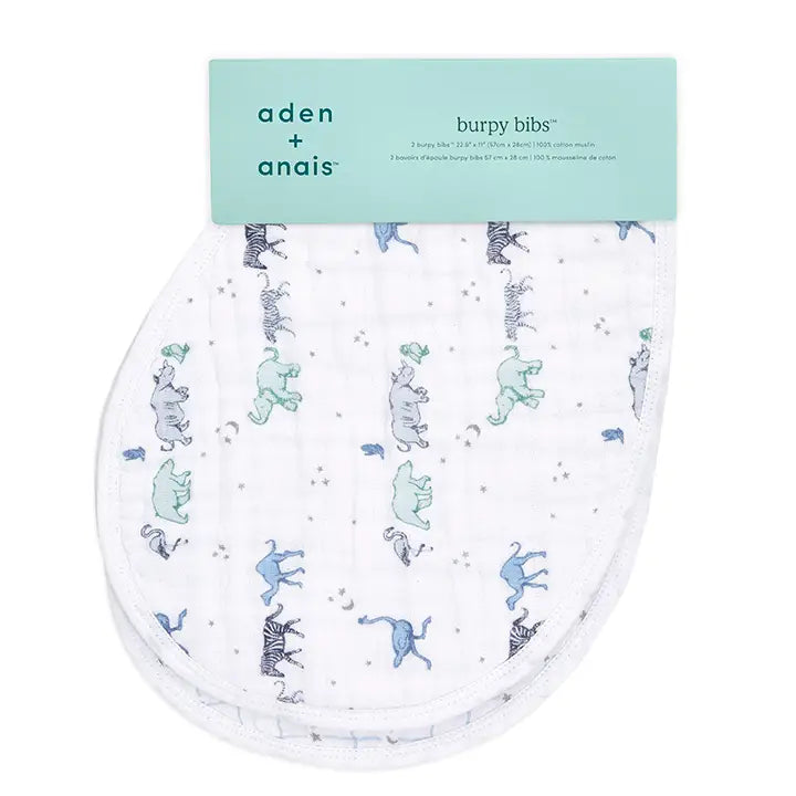 Aden + Anais Classic Burpy Bibs 2pk Rising Star