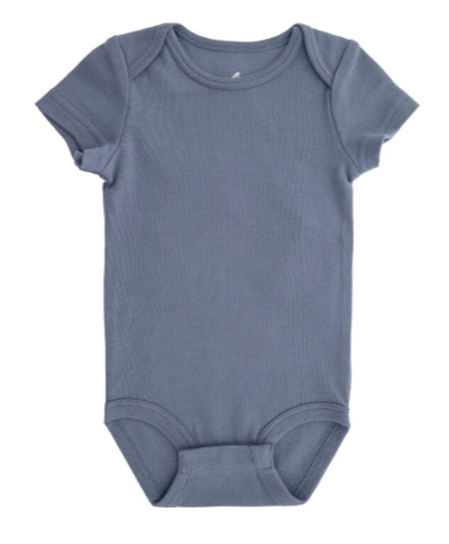 Snugabye Organic Bodysuit - Folkstone Grey