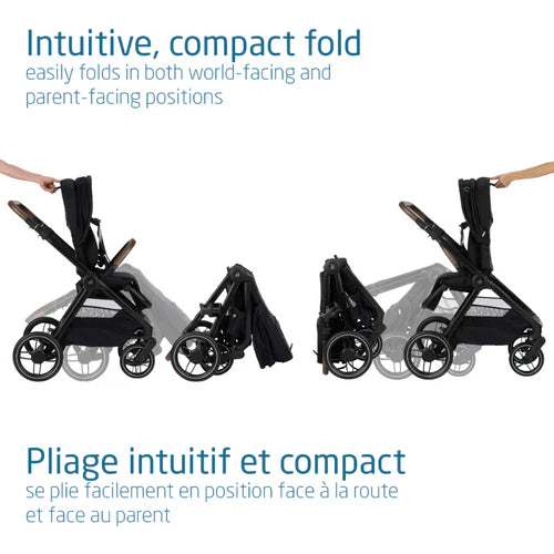 Maxi Cosi Oxford Stroller - Essential Black