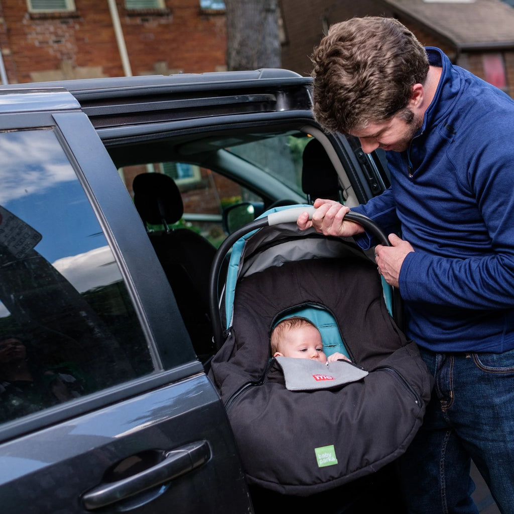 Baby Parka Car Seat Cover-Stone