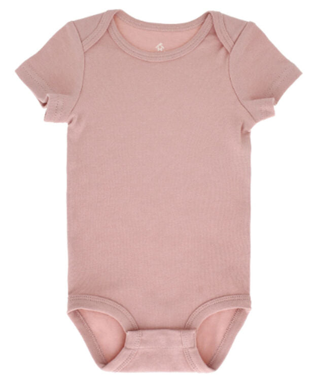 Snugabye Organic Bodysuit - Misty Rose