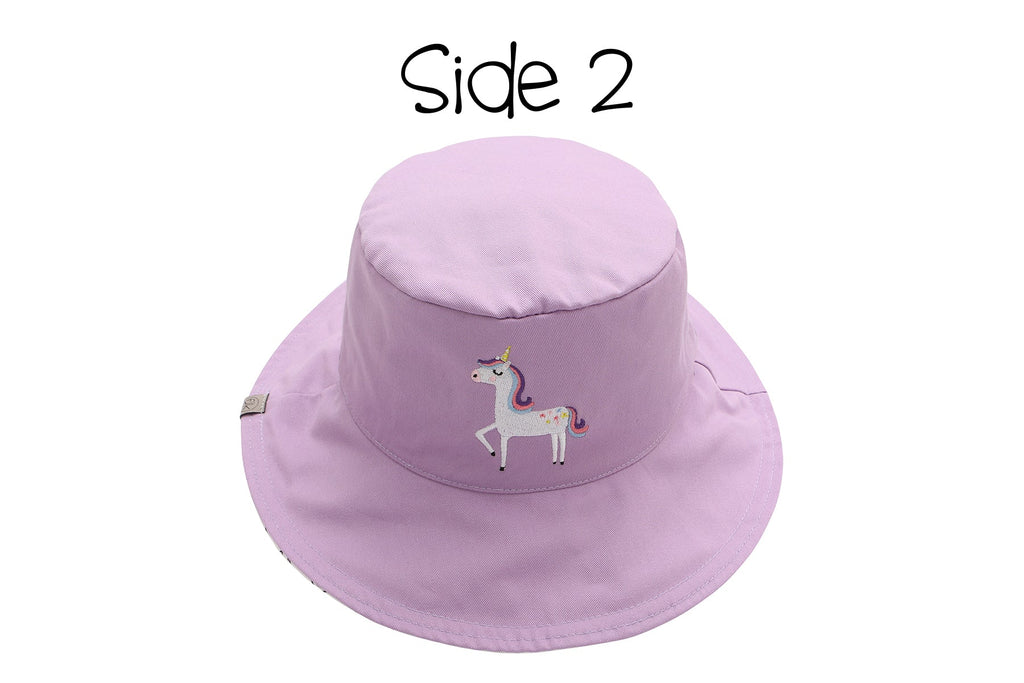Flapjack Kids' Colouring Sun Hat - Unicorn