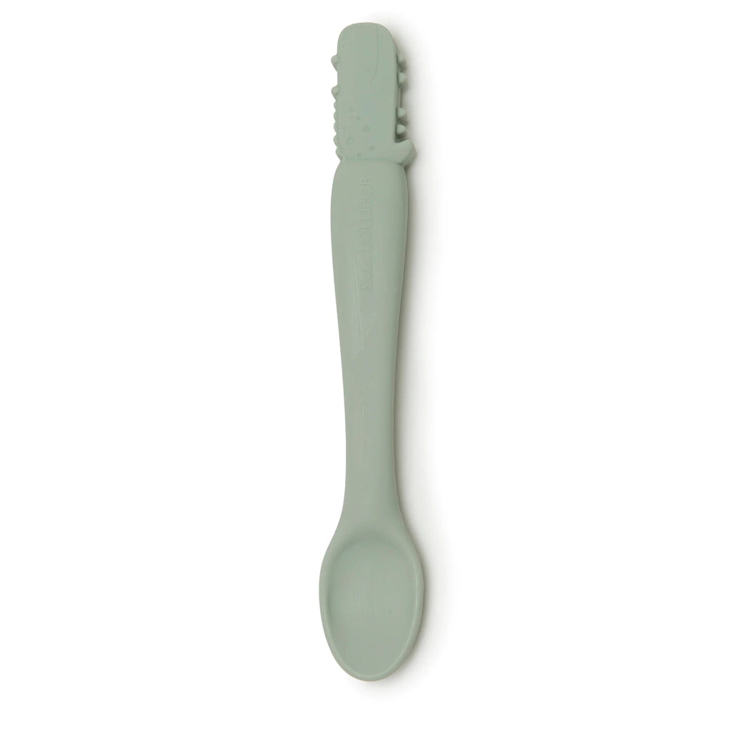 Loulou Lollipop Infant Feeding Spoon - Alligator