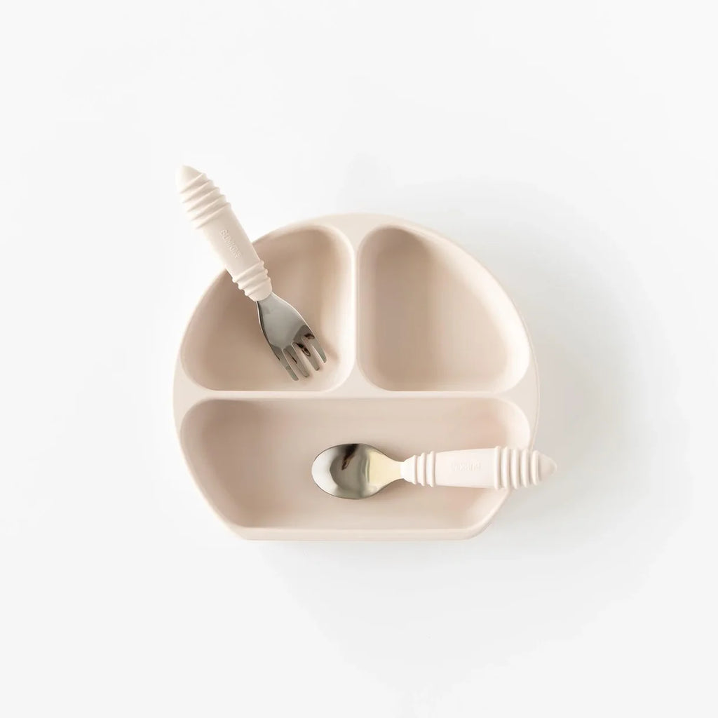 Bumkins Silicone Grip Dish Sand