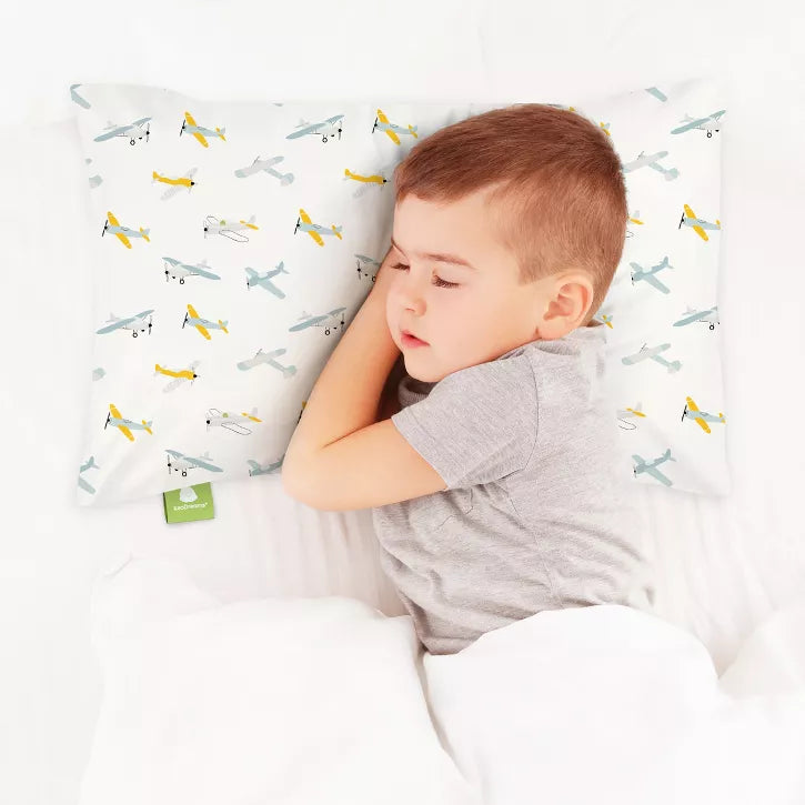 KeaBabies Jumbo Toddler Pillow - Plane