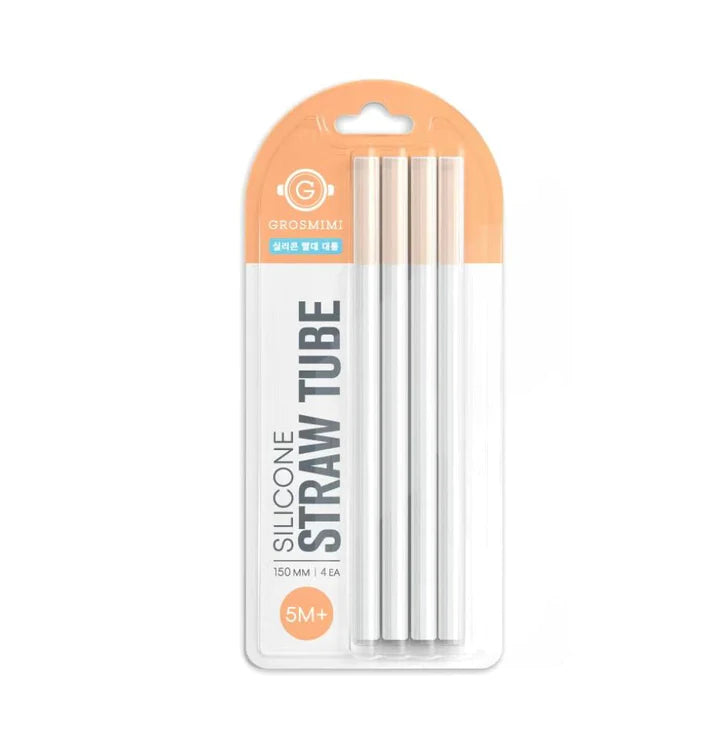 Grosmimi Silicone Straw Tube 4pc