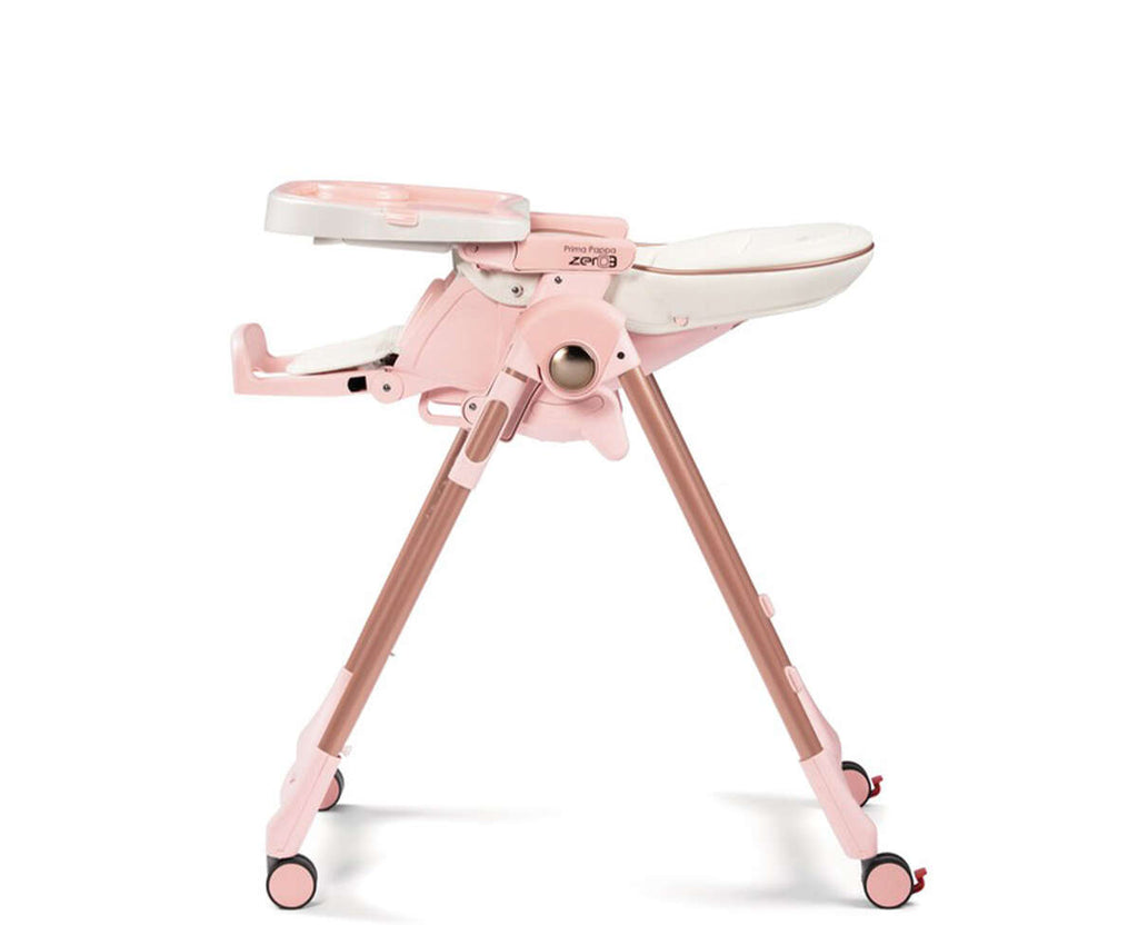 Peg Perego High Chair Prima Pappa Zero 3  - Mon Amour(Pink)