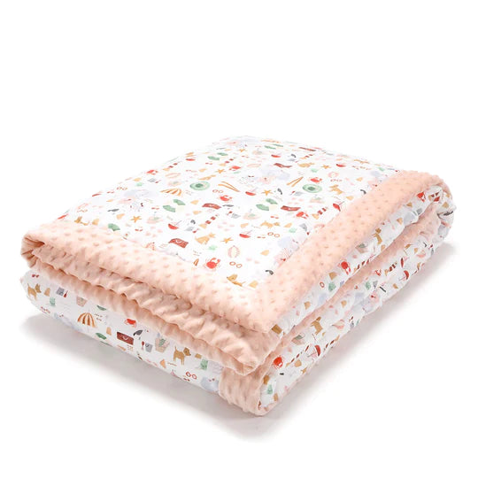 La Millou Adult Blanket 140*200cm - French Riviera Girl Powder Pink