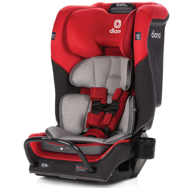 Diono Radian 3QX Latch Convertible Car Seat = Red Cherry