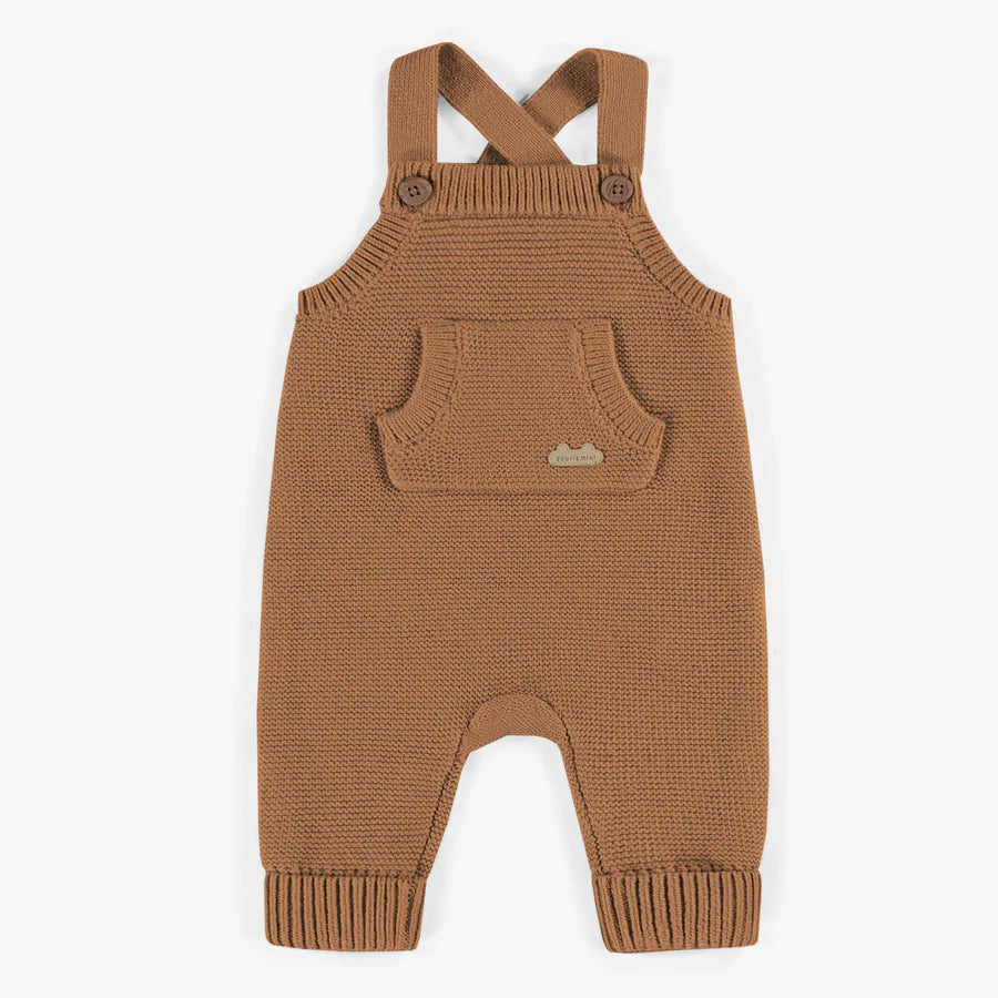 Souris Mini Knitted Overall - Brown