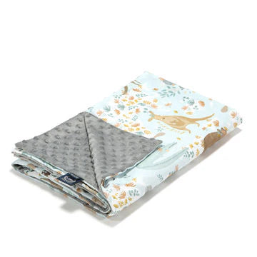 La Millou Minky Light Blanket - Dundee&Friends Blue L 110x140cm