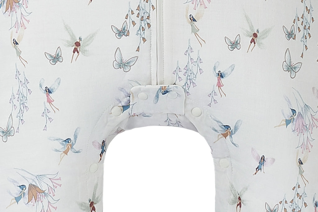 Nest Designs Long Sleeve Footed Sleep Bag 0.6T - Fairy Tale