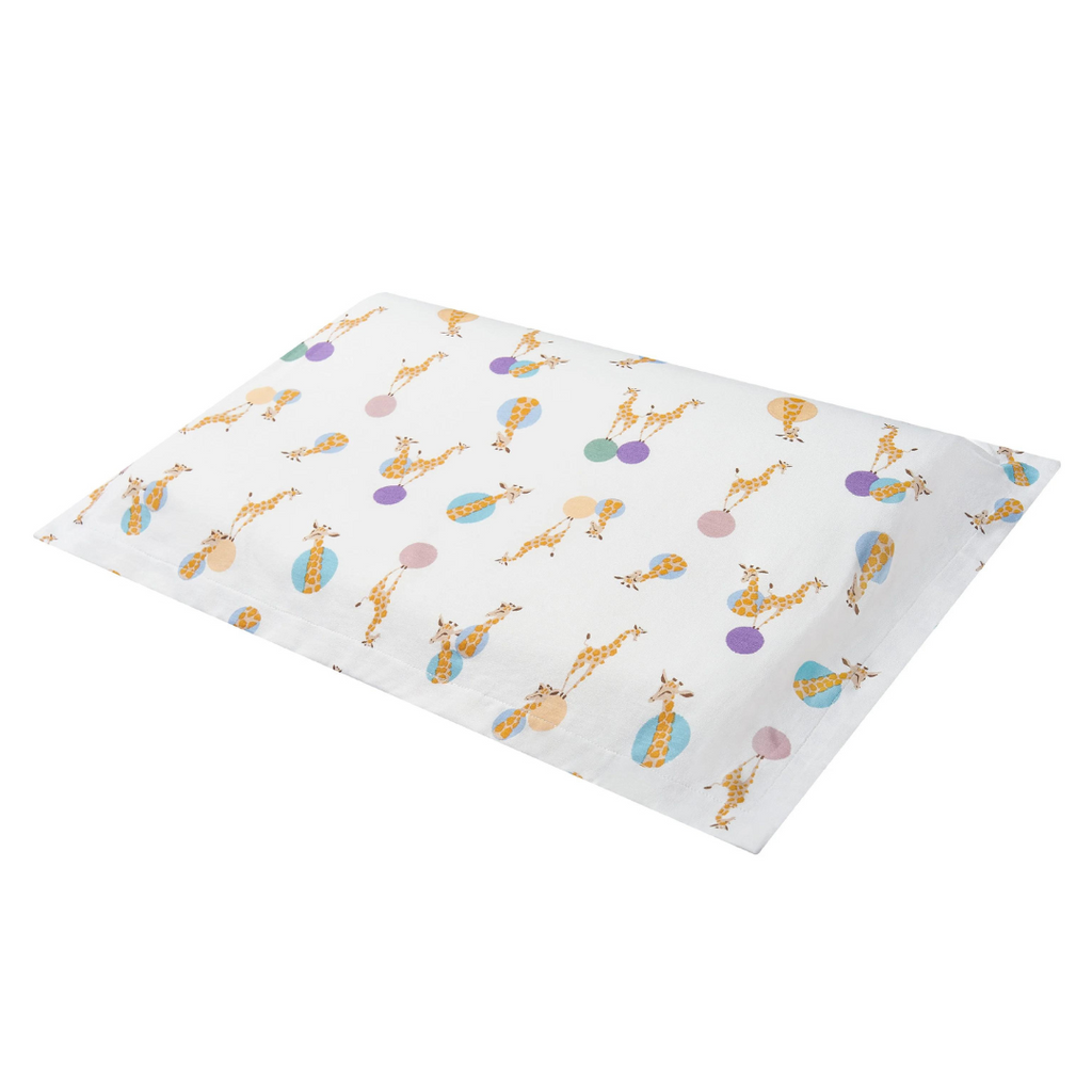 Nest Designs Pillow w/ Pillow Case - Giraffe Shapes - Medium