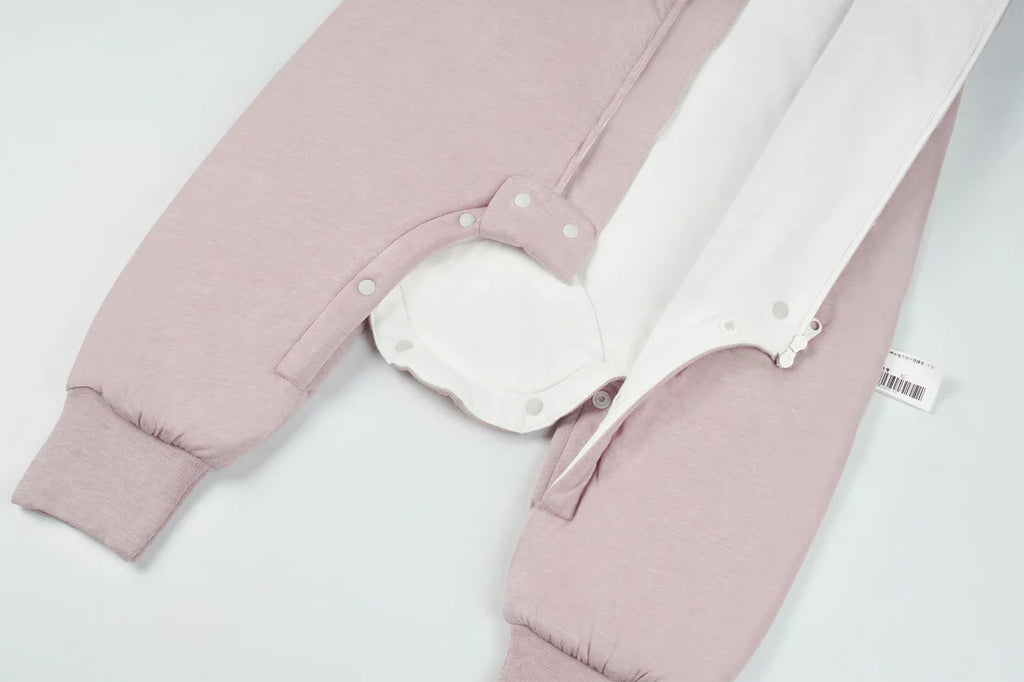 Nest Designs Long Sleeve Footed Sleep Bag 2.5T - Bark