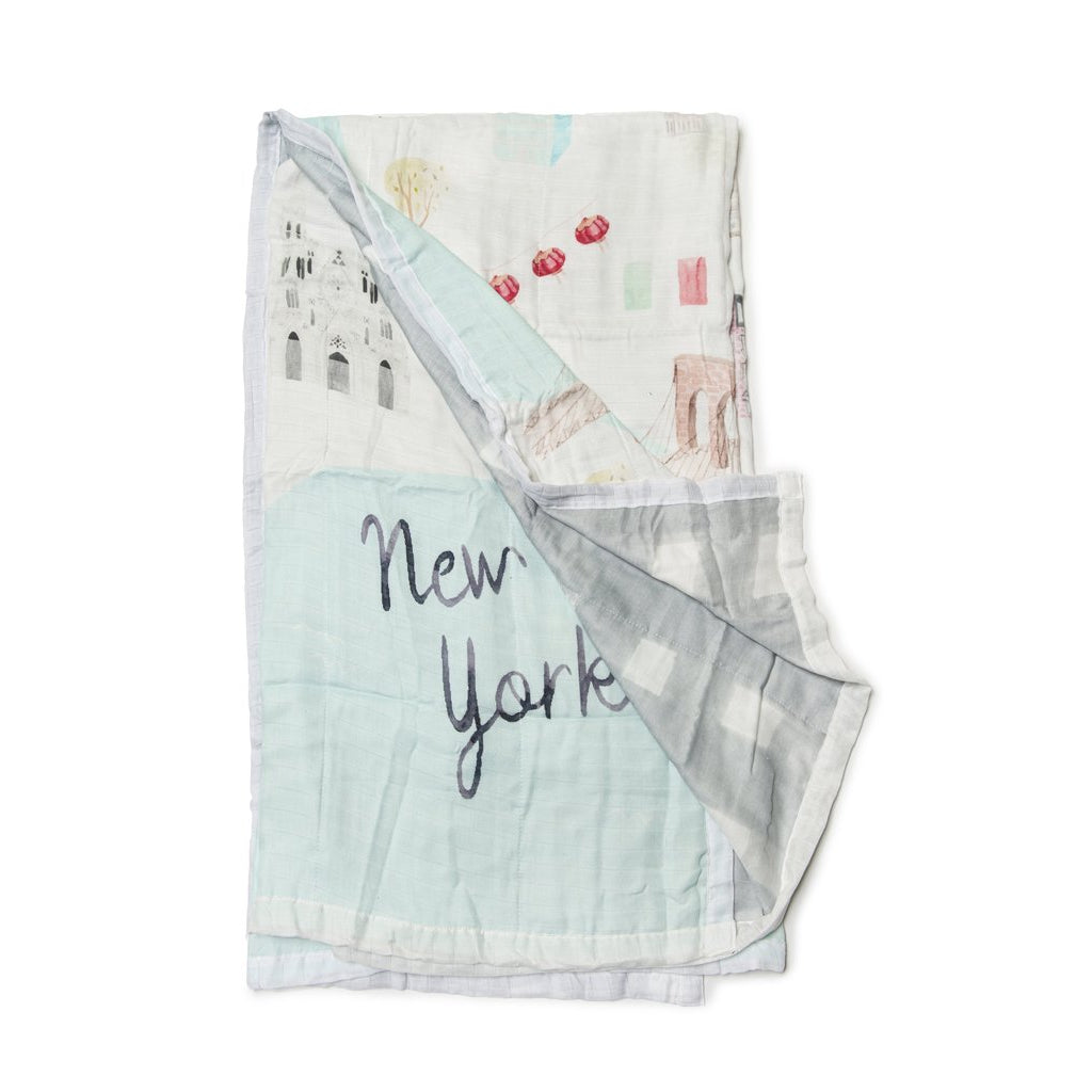 Loulou Lollipop Oversized Muslin Quilt - NYC