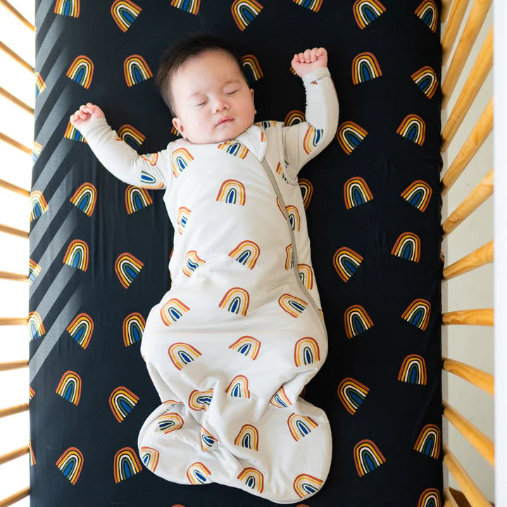 Kyte Baby Sleep Bag 1.0T Rust Rainbow on Oat Babyrama