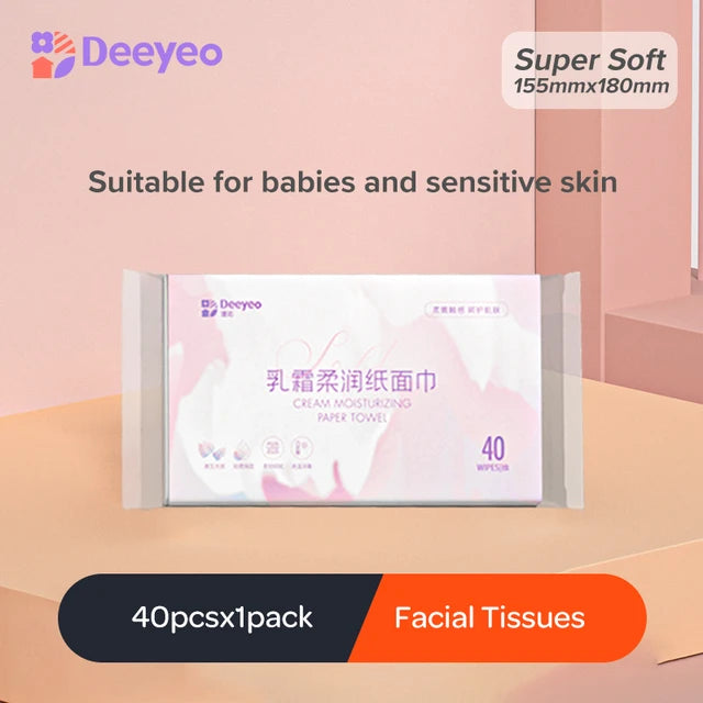 Deeyeo Extra Soft Facial Tissue 40pc*5